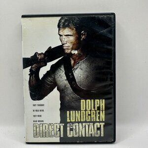 Dolph Lundgren "Direct Contact" DVD Movie Rated R Widescreen Hu image